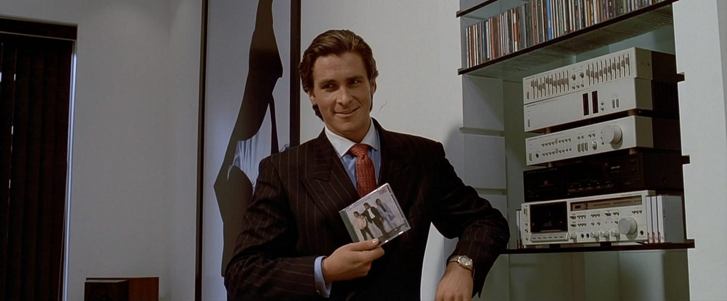 Song for a Sunday – Hip To Be Square (Huey Lewis and The News, American  Psycho) - Luddite Robot