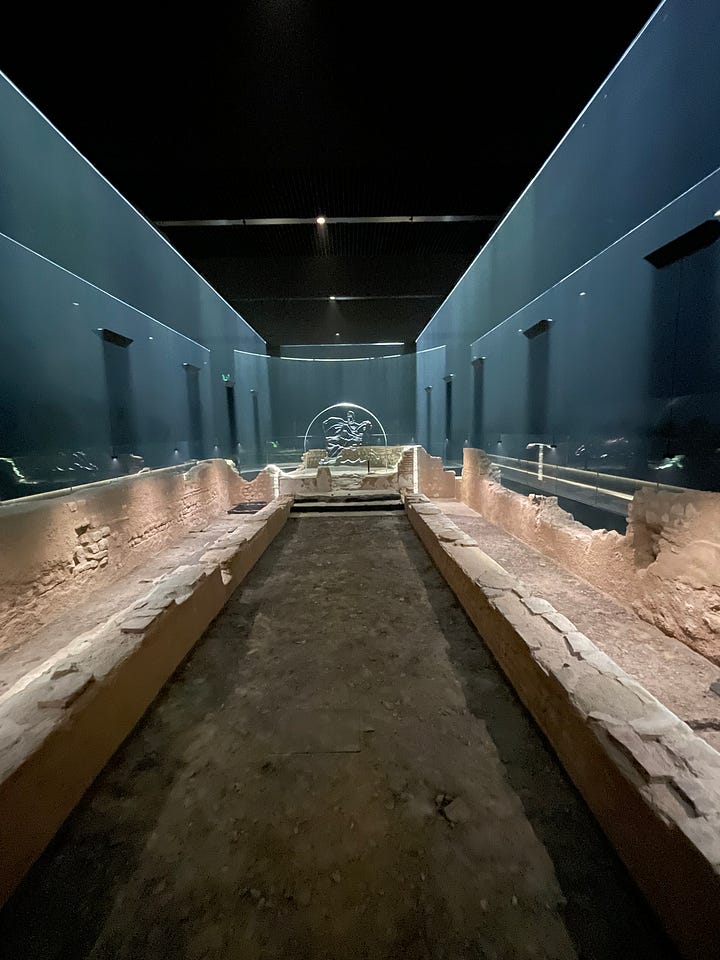A Mithraeum, Temple to Mithras