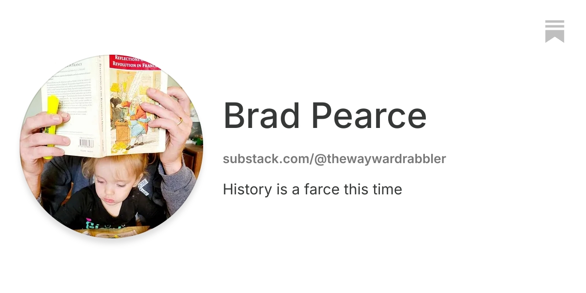Brad Pearce | Substack