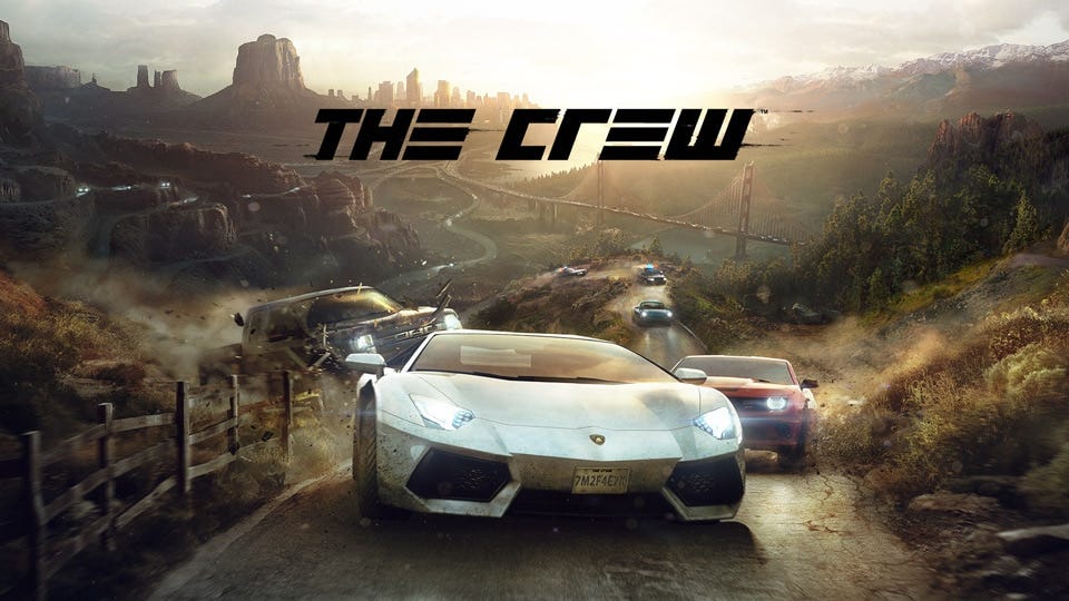 《The Crew》官方主視覺｜來源：Ubisoft（官方宣傳素材）