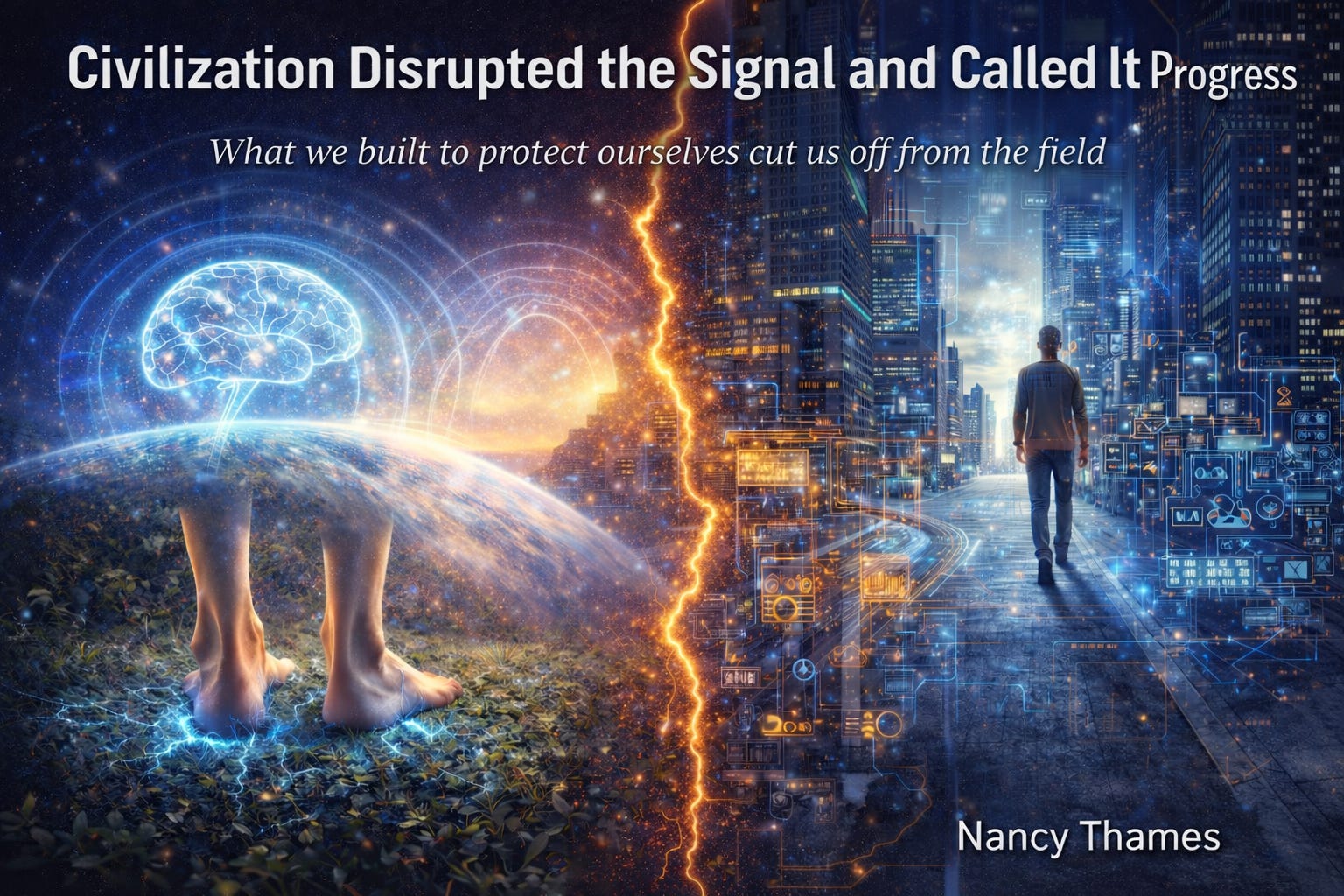 Progress Civilization Civilization Disrupted the Signal and Called It Progress