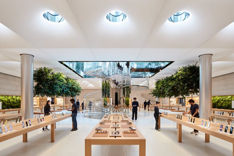 Apple Store da Quinta Avenida: o cubo está de volta - Apple (BR)