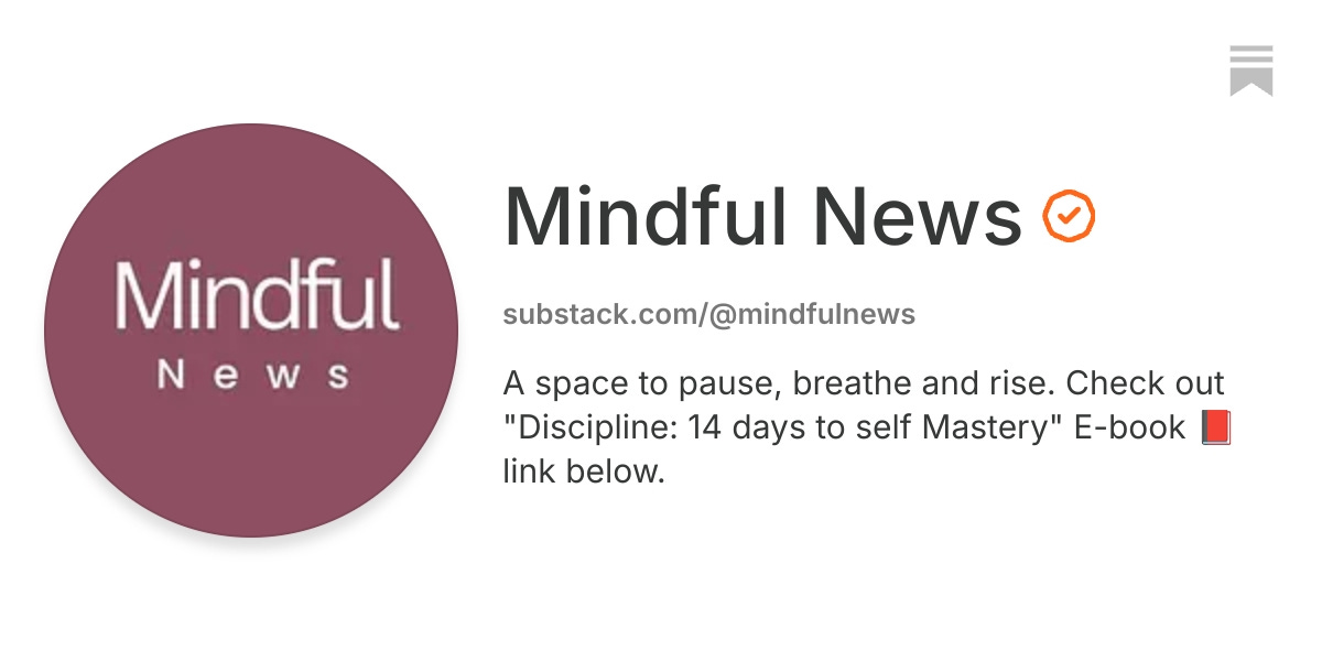 Mindful News | Substack
