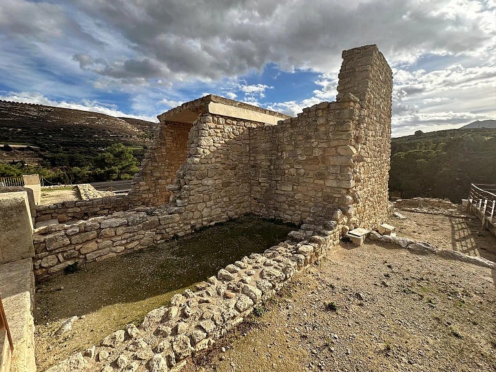 Photos of the Minoan Palace at Knossos