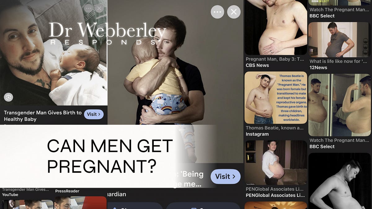 Can men get pregnant? The biological answer explained