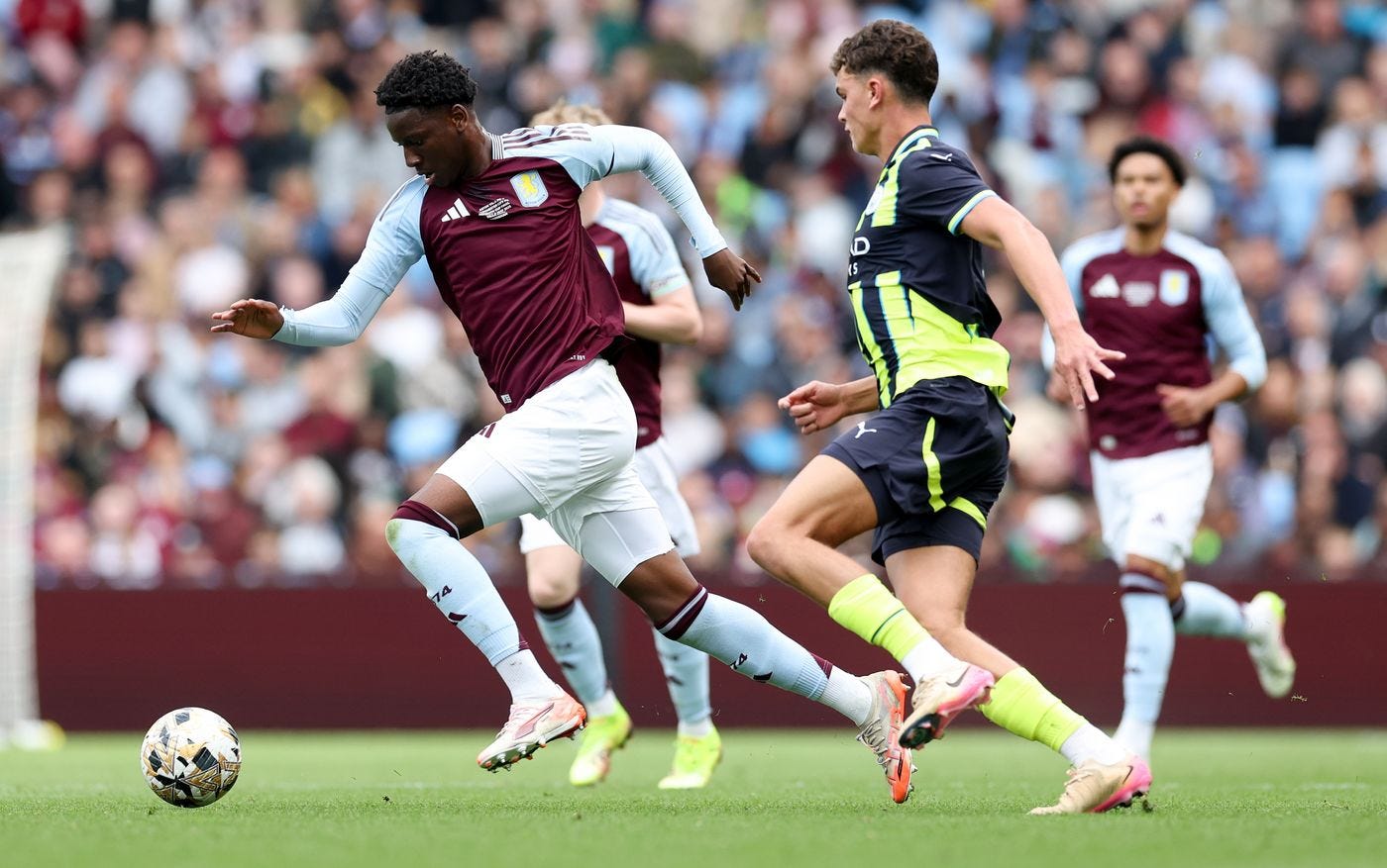 Aston Villa lift the FA Youth Cup with a 3-1 win over Manchester City at Villa Park