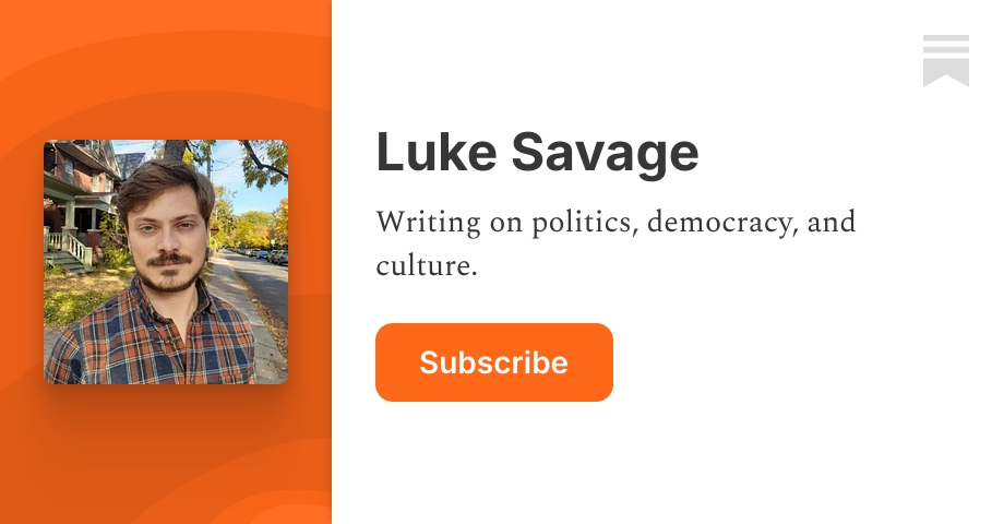 Luke Savage | Substack