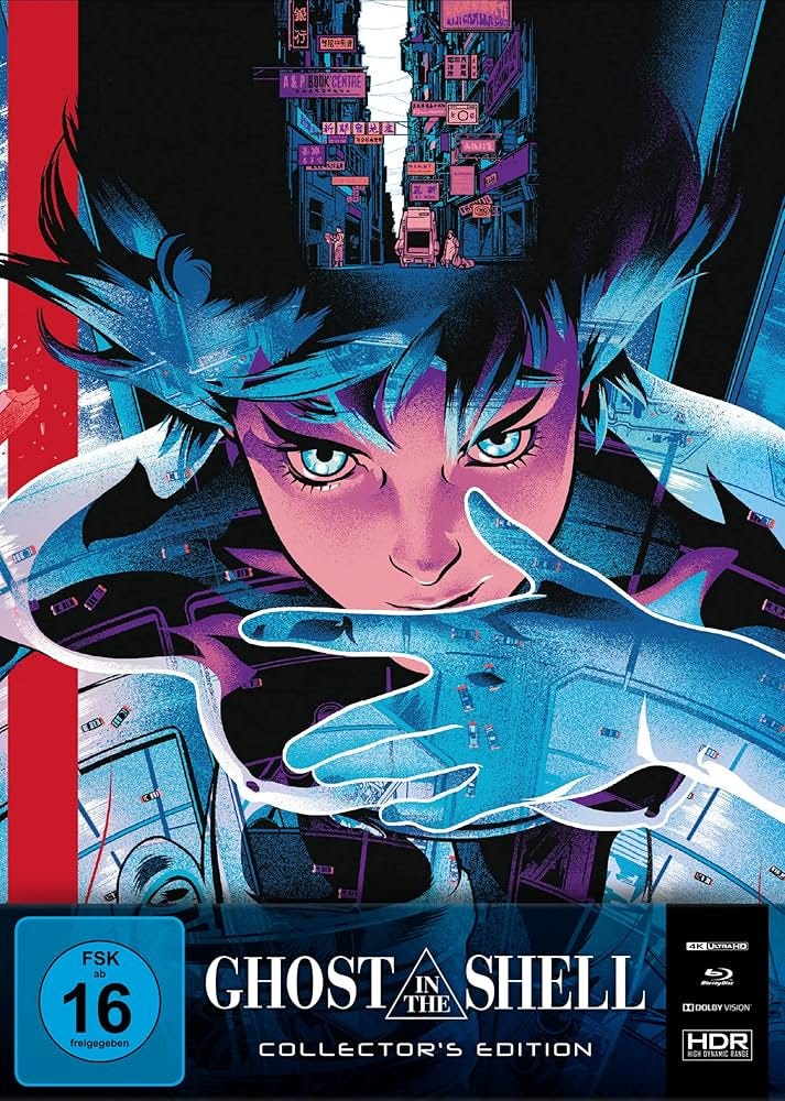Ghost in The Shell Collector's Edition (Box A, 4K Ultra HD+3  Blu-rays+OST+Manga): Amazon.co.uk: DVD & Blu-ray