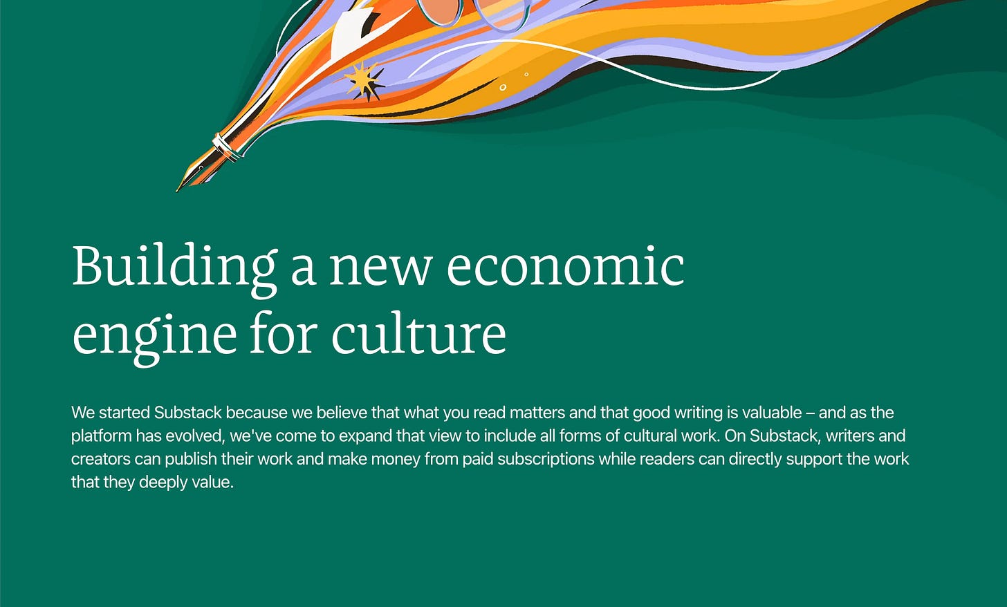 Substack Platform's Philosophy