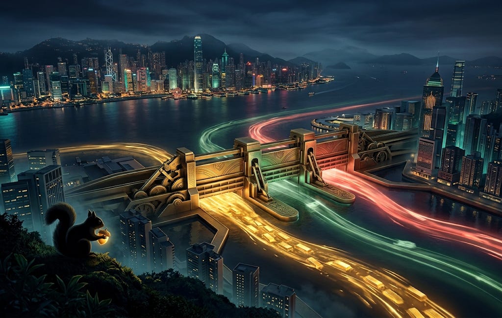 Leveraging the Hong Kong 'Sluice'