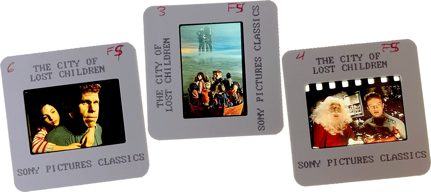 THE CITY OF LOST CHILDREN slides; courtesy of Sony Pictures Classics THE CITY OF LOST CHILDREN slides; courtesy of Sony Pictures Classics