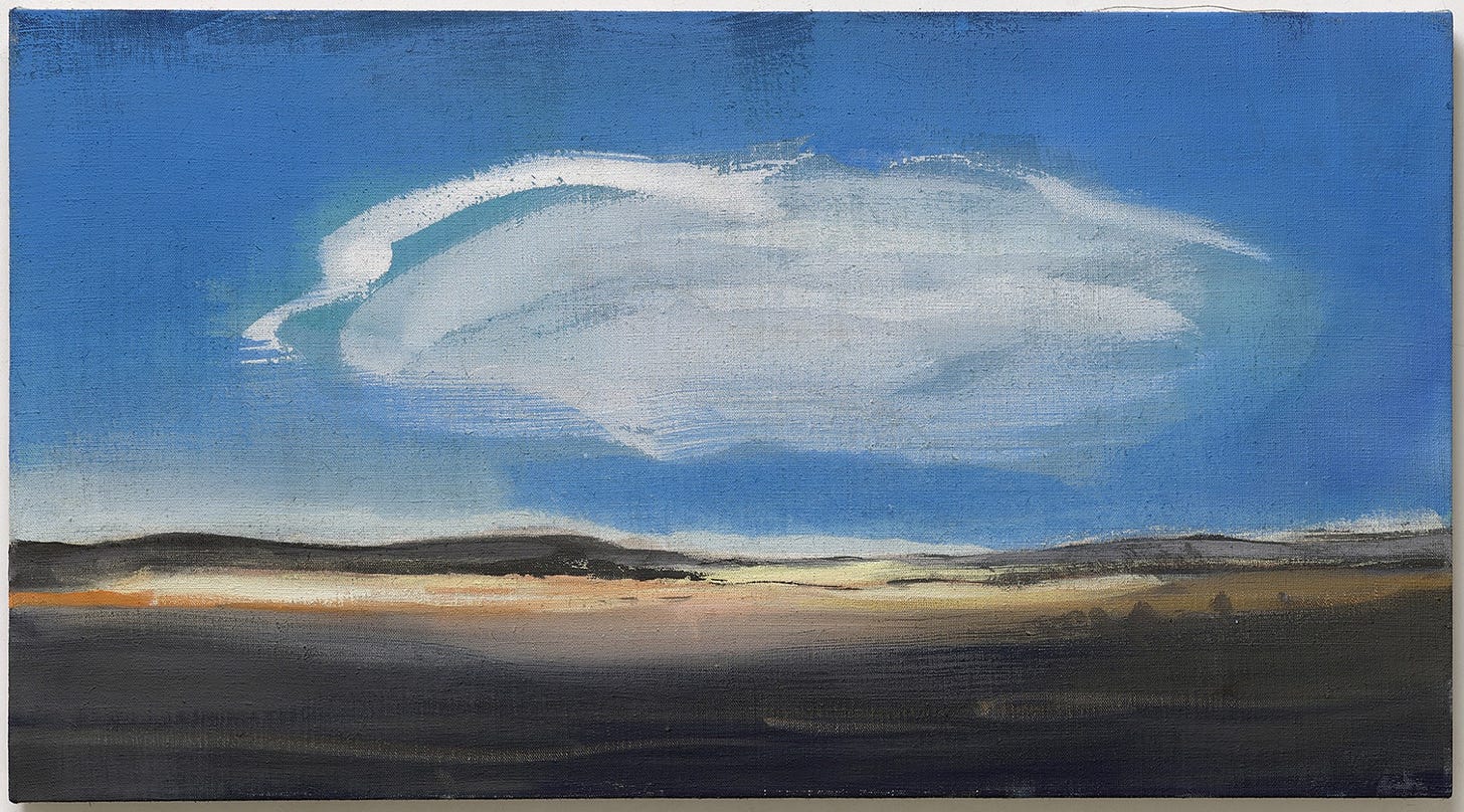 Leiko Ikemura | Cloud on Earth, 2018
