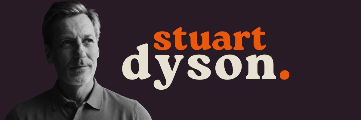 Stuart Dyson Founder of Olderland Blog Stuart Dyson Founder of Olderland Blog