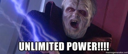 unlimited power Memes - Imgflip