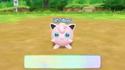 Pokemon with "It's tiny" written above it