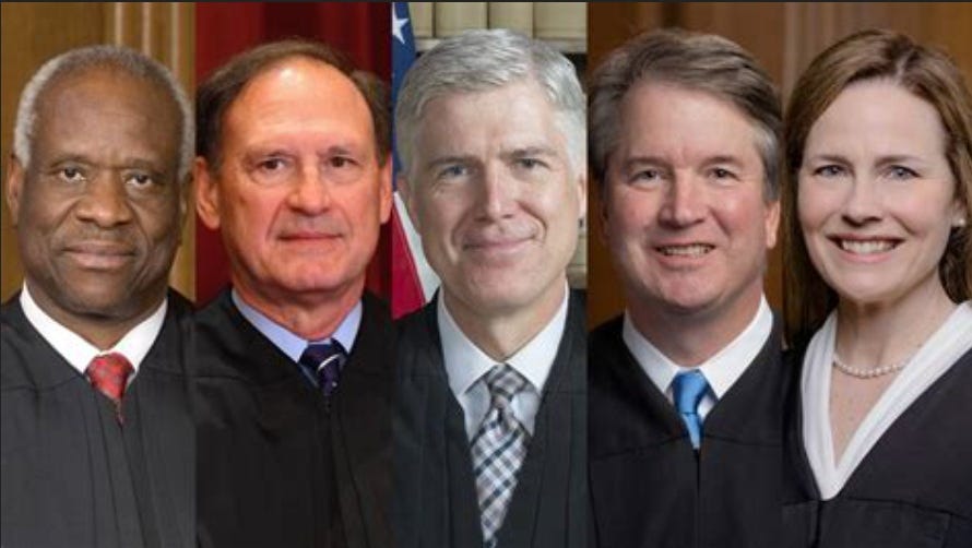 At least five current SCOTUS Justices have demonstrated an originalist jurisprudential approach.