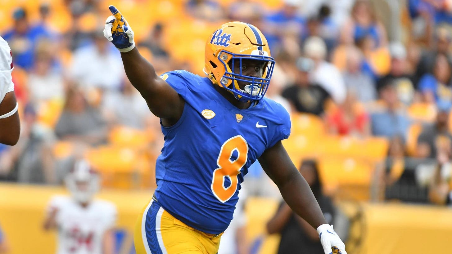 Calijah Kancey - Football - Pitt Panthers #H2P