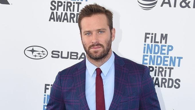Armie Hammer hungers to leave another series Armie Hammer hungers to leave another series
