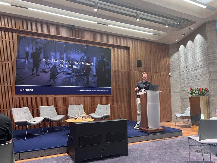 Photos of the stage at the Content Marketing Summit | London | September 2026