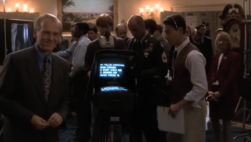 YARN | Stand by. | The West Wing (1999) - S01E03 A Proportional ...