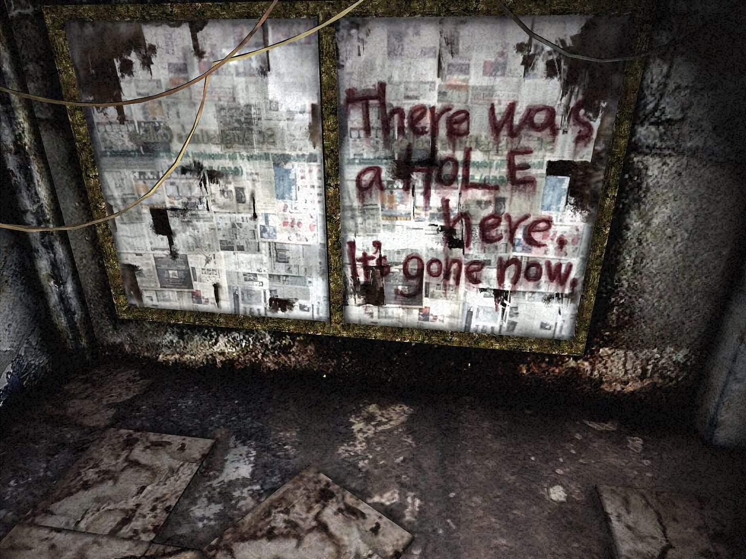 there was a hole ... : r/silenthill