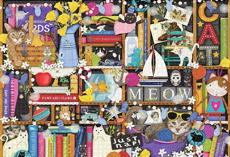 My Collection of Ceaco Puzzles