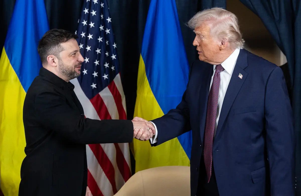 Trump, Zelensky meet behind closed doors at Davos Trump, Zelensky meet behind closed doors at Davos