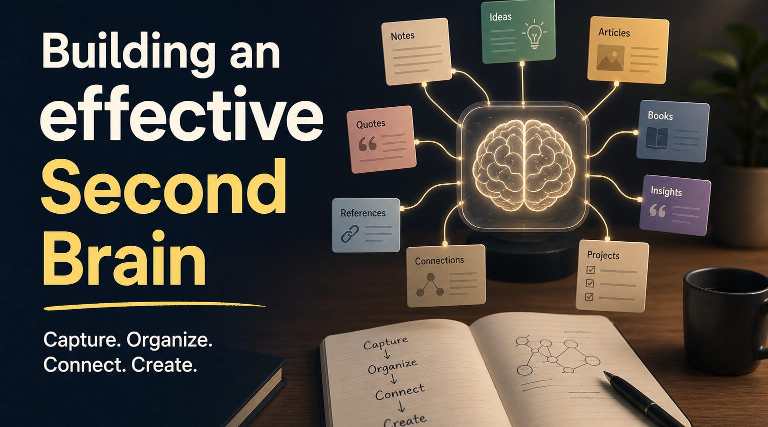 Hướng dẫn xây dựng Second Brain hiệu quả với AI: bắt đầu từ đâu cho đúng?