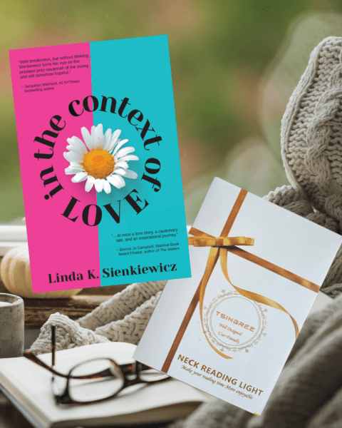 Book: In the Context of Love, and a Neck Reading Light