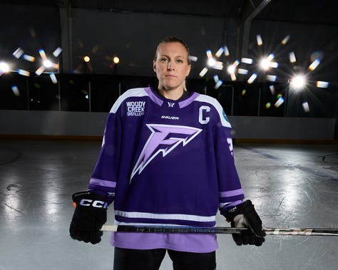Home PWHL jerseys.