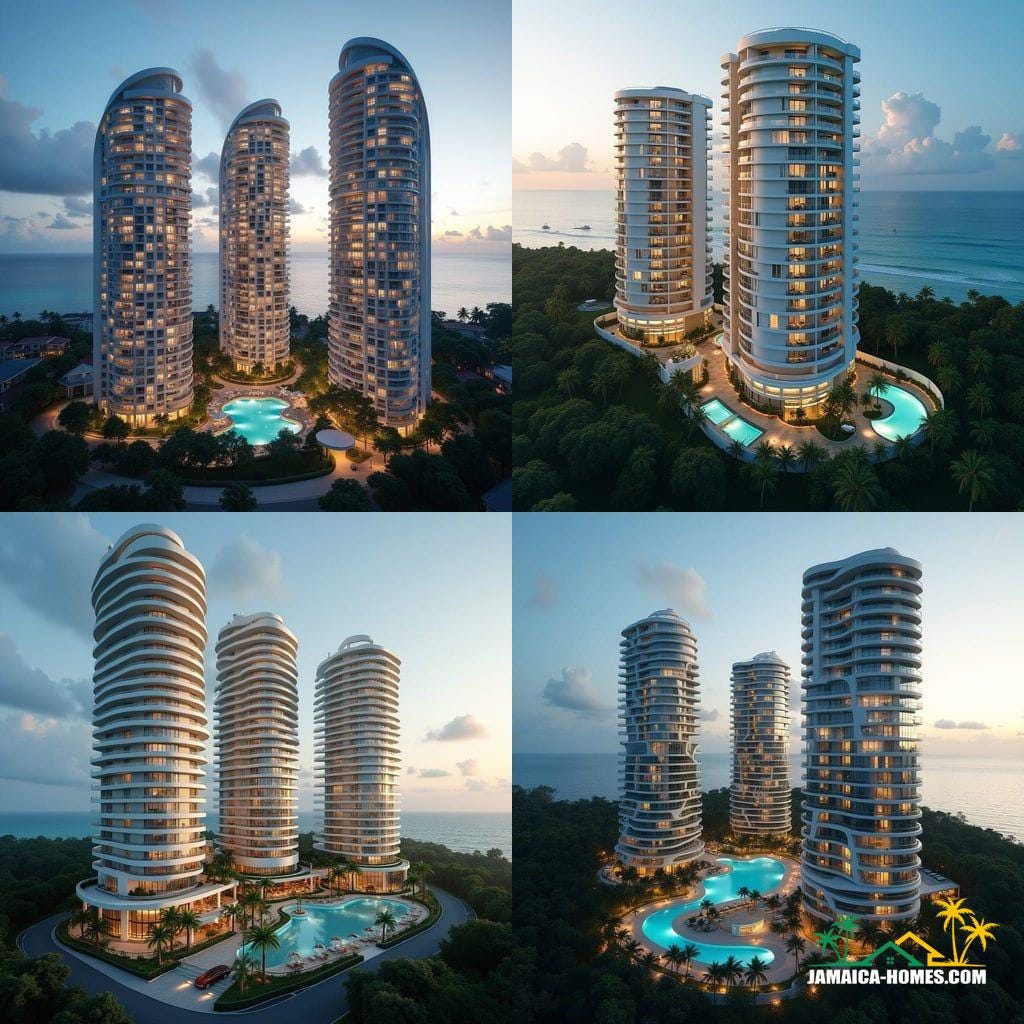 Luxury real estate scheme in jamaica caribbean
