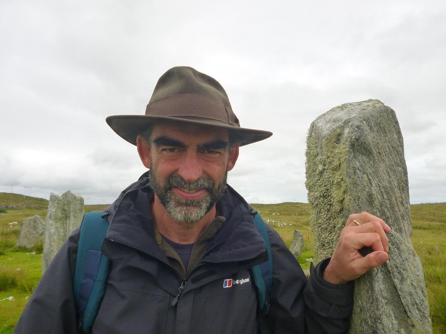A person wearing a hat

Description automatically generated