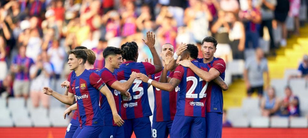 FC Barcelona continuă seria victoriilor! A revenit spectaculos cu Tottenham  și a câștigat trofeul Gamper | Sport.ro