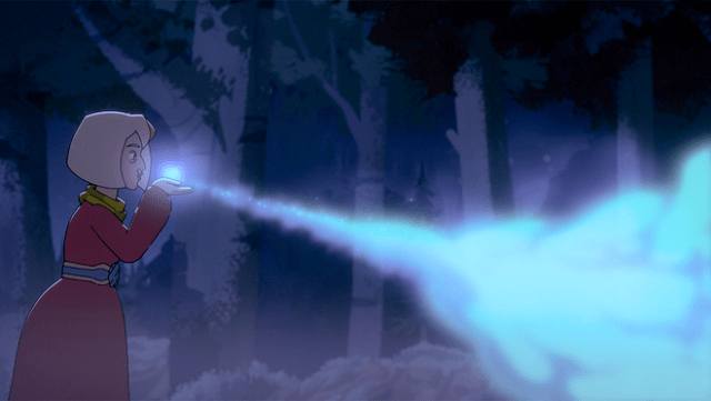 Relda (voiced by Laraine Newman) in “The Sisters Grimm,” premiering October 3, 2025 on Apple TV+.