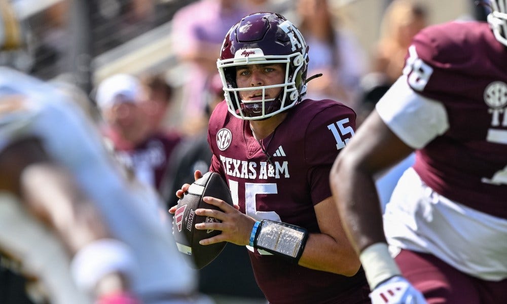 Texas A&M QB Conner Weigman was elite in 41-10 win over Missouri