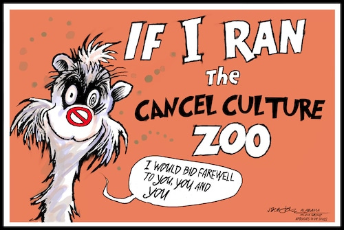 Doodling Dr. Seuss: 'If I Ran the Cancel Culture Zoo' - al.com