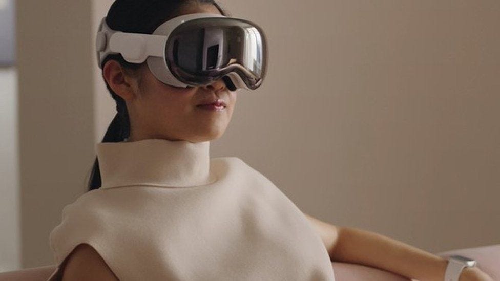 Vision Pro: Apple's new augmented reality headset unveiled - BBC News