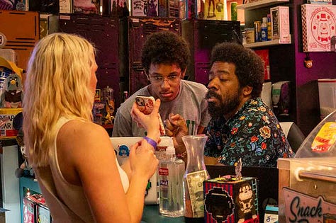 Ordering custom concoctions from the cereal bar