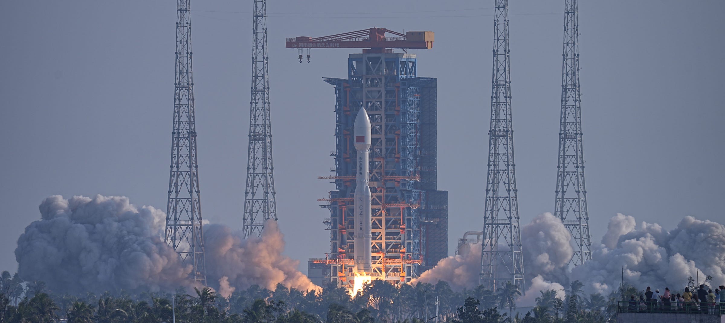 The Long March 8A launch vehicle lifting off from Commercial Launch Pad 1 at the Wenchang Commercial Space Launch Site on December 6th 2025. The Long March 8A launch vehicle lifting off from Commercial Launch Pad 1 at the Wenchang Commercial Space Launch Site on December 6th 2025.