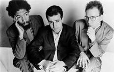 A group of men sitting together
