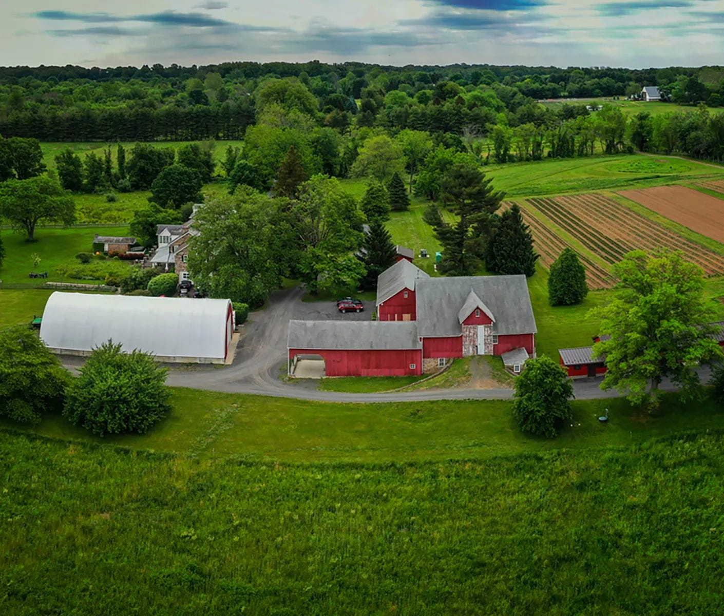 About The Farm | Carversville Farm Foundation sky About The Farm | Carversville Farm Foundation sky