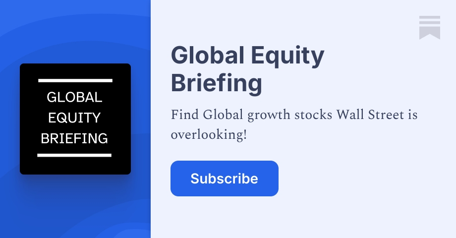 Global Equity Briefing | Ray Myers | Substack