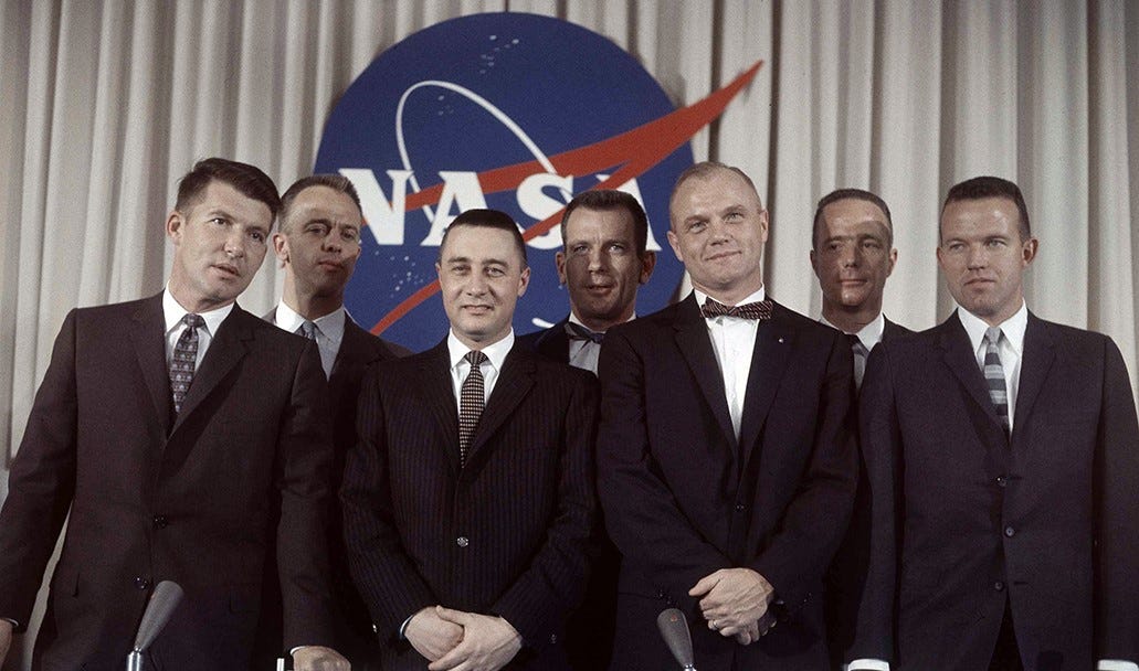 65 Years Ago: NASA Selects America's First Astronauts - NASA