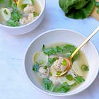 Deconstructed Wonton Soup