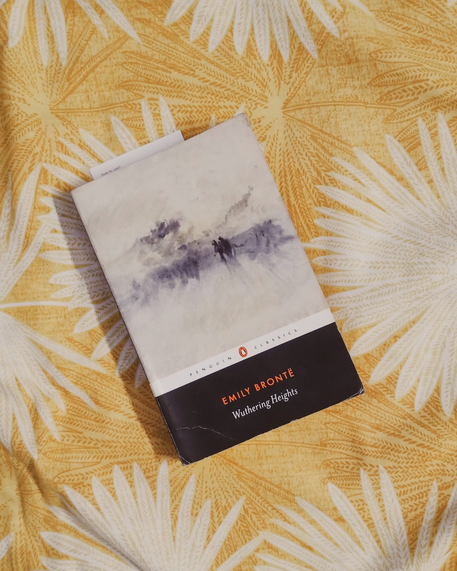 My copy of Wuthering Heights Penguin black classic edition