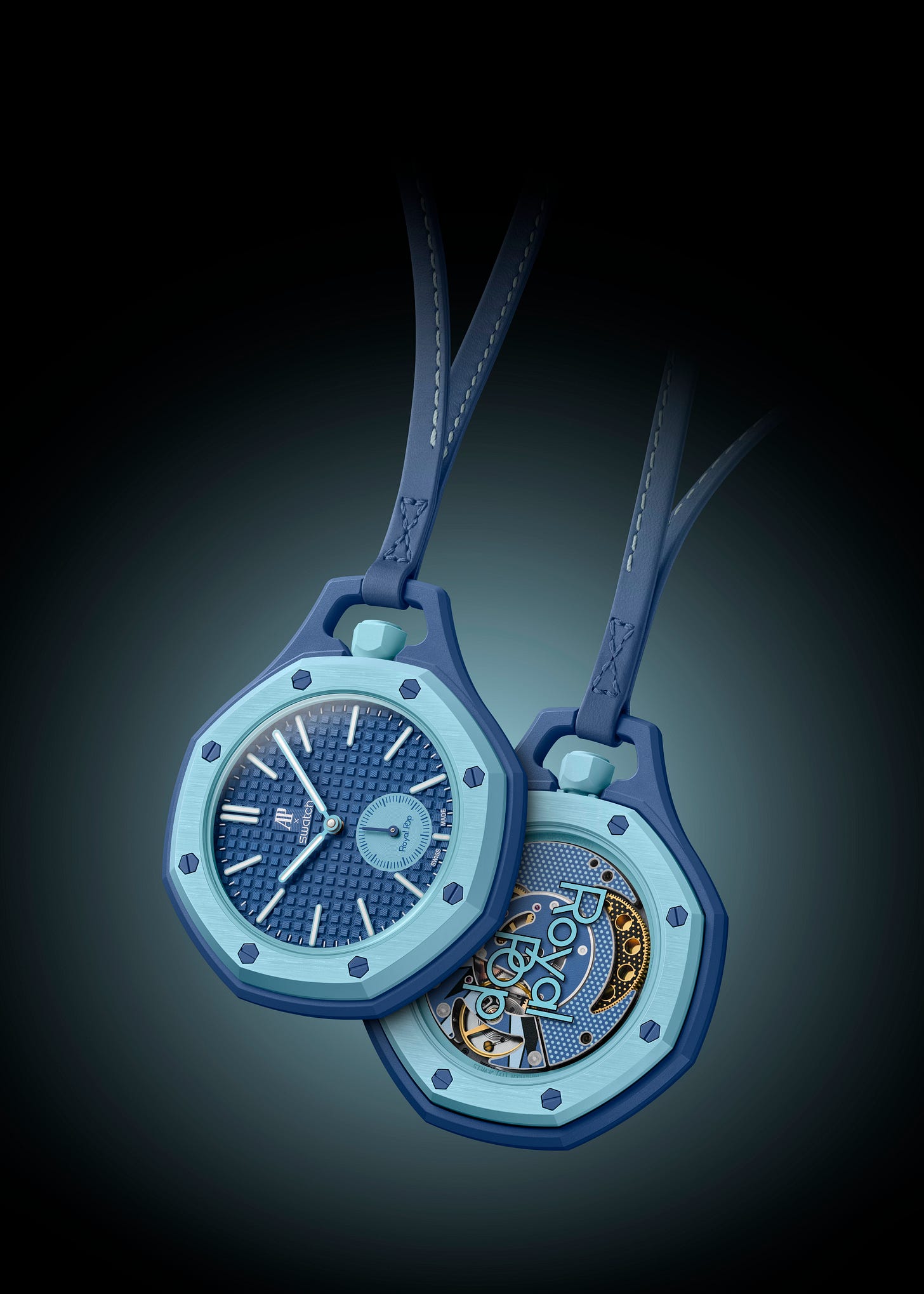 Swatch X AP announces the Royal Pop and it's wild
