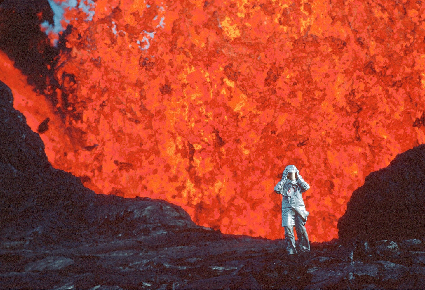 REVIEW | The Volcanic Sublime: Werner Herzog's The Fire Within: A Requiem  for Katia and Maurice Krafft - Artist Profile