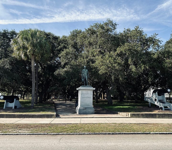 buildings, architecture, palmetto, trees, sky, streets