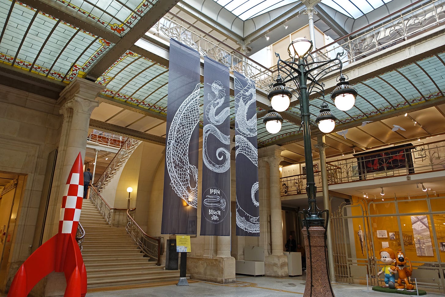 A century of Belgian comics - © Daniel Fouss / Comic Art Museum 