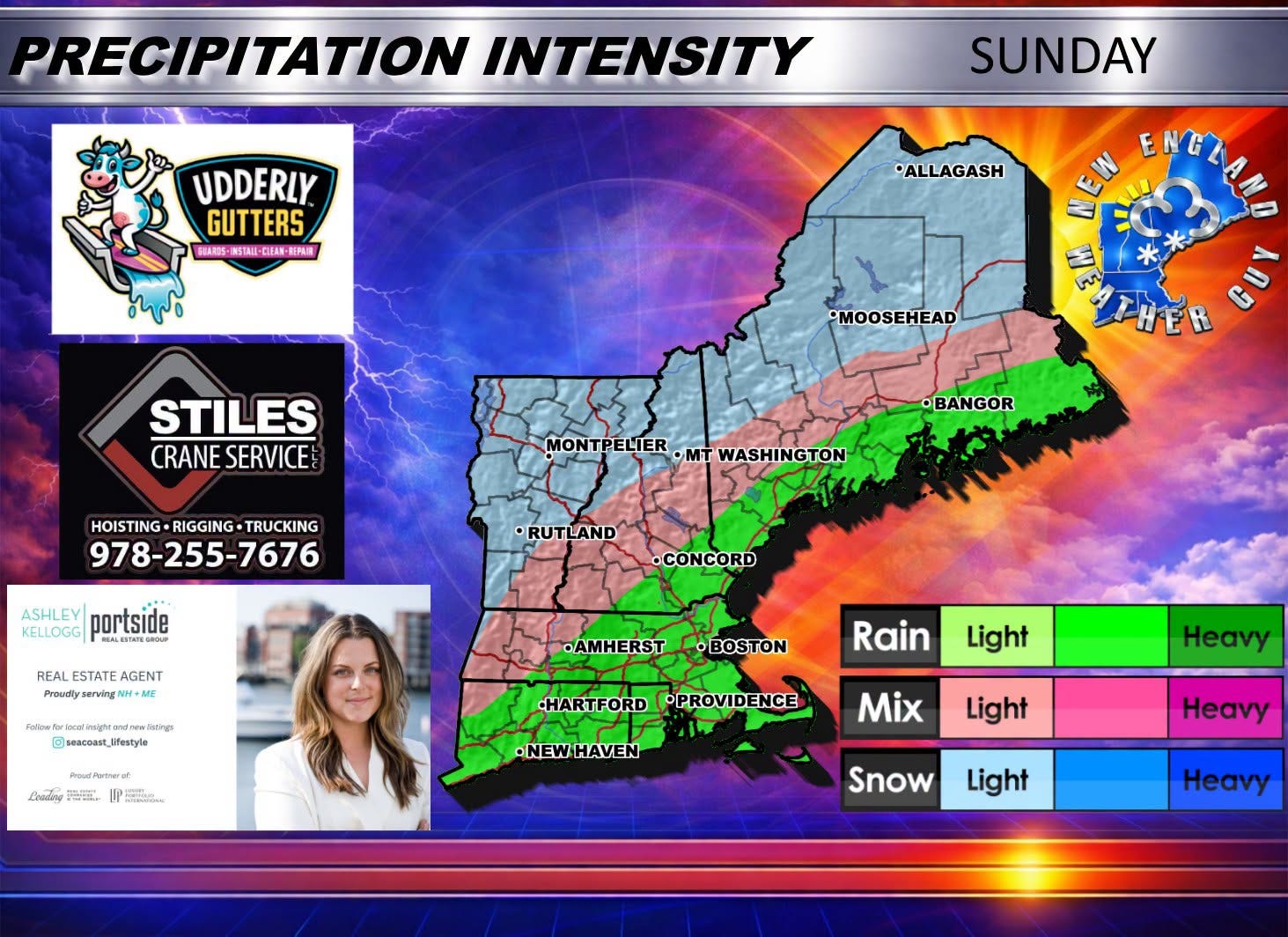 Snow and Wintry Mix for Sunday - New England Weather Guy